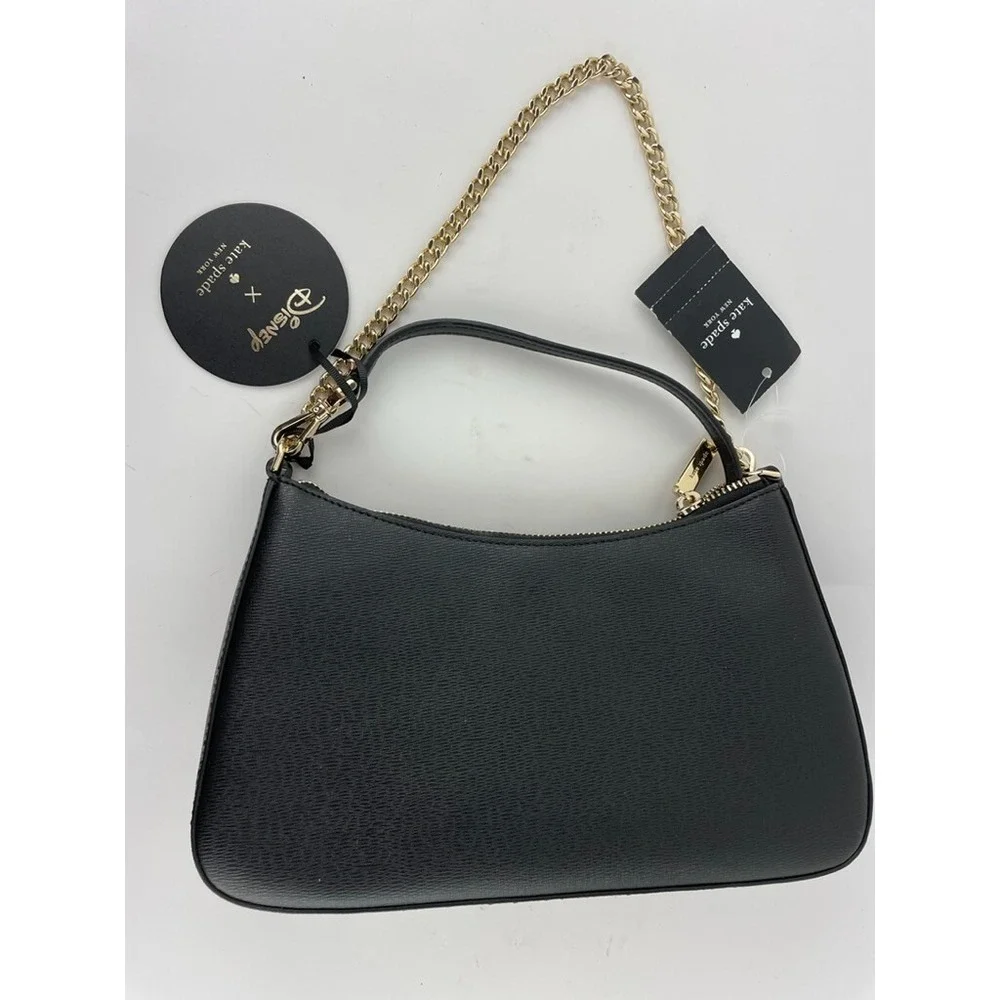 Kate Spade Disney KE571 Black Beauty and The Beast Convertible Crossbody Bag NWT - Picture 2 of 7